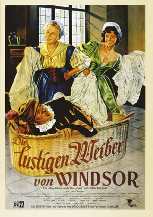 Filmplakat zu "Die lustigen Weiber von Windsor"