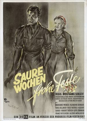 Filmplakat zu "Saure Wochen - Frohe Feste"