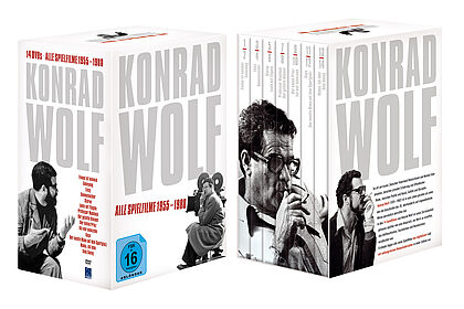 DVD-Box "Konrad Wolf - Alle Spielfilme (1955 - 1980)" DVD-Box "Konrad Wolf - Alle Spielfilme (1955 - 1980)"