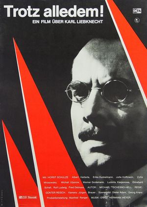 Filmplakat zu "Trotz alledem! - Ein Film über Karl Liebknecht"