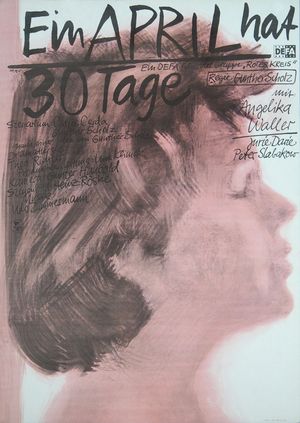EIN APRIL HAT 30 TAGE Film poster for "Ein April hat 30 Tage"