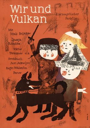 WIR UND VULKAN Film poster for "Wir und Vulkan"