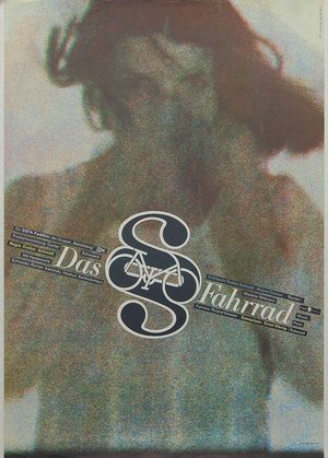 DAS FAHRRAD Film poster for "Das Fahrrad"