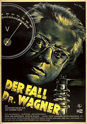Filmplakat zu "Der Fall Dr. Wagner"