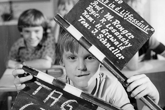 Filmstill zu "Moritz in der Litfaßsäule"