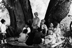 Filmstill zu "Die alte Fibel"