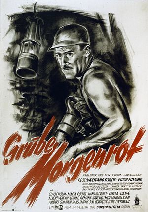 Film poster for "Grube Morgenrot"