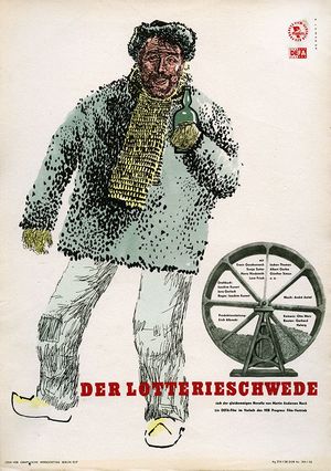 Film poster for "Der Lotterieschwede"