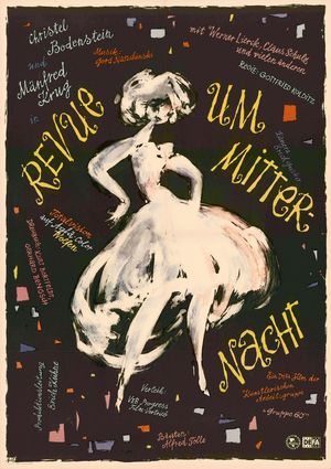 Film poster for "Revue um Mitternacht"