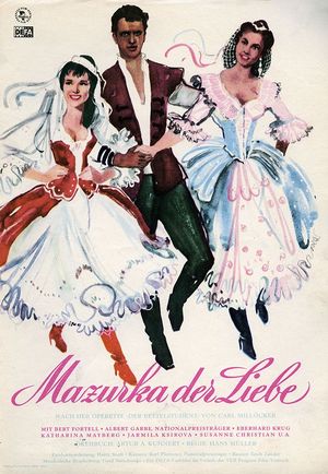 Film poster for "Mazurka der Liebe"