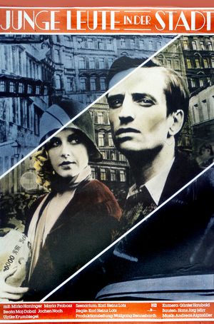 Film poster for "Junge Leute in der Stadt" 