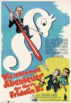 Filmplakat zu "Die seltsamen Abenteuer des Herrn Fridolin B."