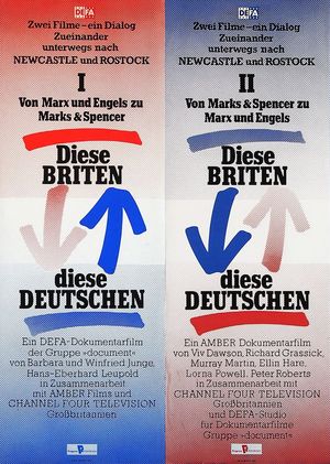 Film poster for "Diese Briten, diese Deutschen"