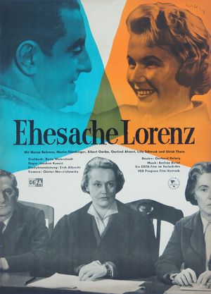 EHESACHE LORENZ Filmplakat zu "Ehesache Lorenz"