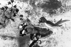 Filmstill zu "Die klitzekleine Riesenmaus"