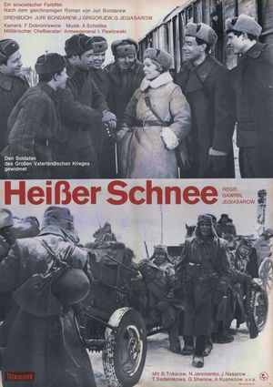 HEISSER SCHNEE Filmplakat zu "Heißer Schnee"