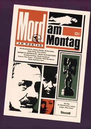 Film poster for "Mord am Montag"