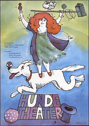 HUNDE-THEATER Film poster for "Hunde-Theater"